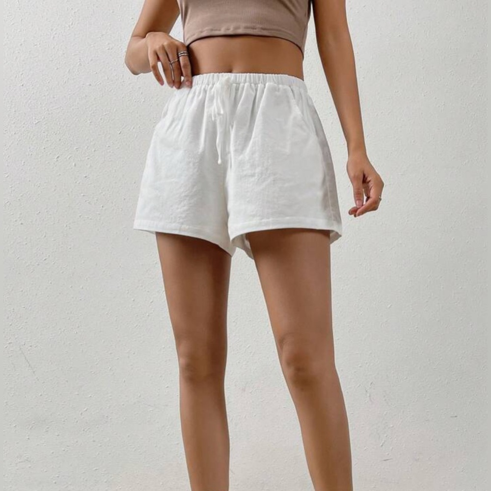 White Linen Short